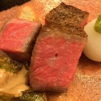 銀座 小十 - 尾崎牛