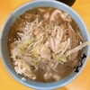 ラーメン二郎 - 料理写真:つけ麺（麺半分、ヤサイニンニクアブラ）