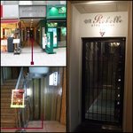 ワインサロン 銀座G.G. - メガネ屋さんとマッサージ屋さんの間をはいって左手階段をB1へ