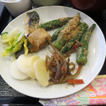 ダイワロイネットホテル - オクラの炒り白胡麻和えとか。