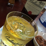 清加和 - キープのバランタインを微炭酸割りで