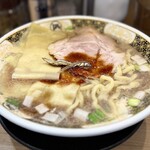 すごい煮干ラーメン 凪 - 料理写真:すごい煮干しラーメン(870円) 大盛・合わせ・麺柔