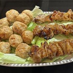 KASUMI - 料理写真:焼き鳥とつくね
