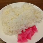 カウカウステーキ - ご飯