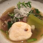 日本料理　翠 - ふぐの白子焼きと佐賀牛蒸し