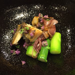 日本料理　翠 - 煮アワビとホタルイカ