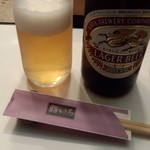 鮨いち - 中瓶ビール