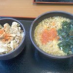 ゆで太郎 - 豚丼セット 570円