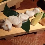 わらび 花堂本店 - ふぐの白子