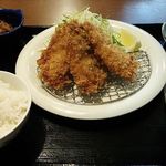 アジフライ定食