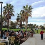 Captain Baxter - 下のオープンテラス