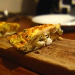 Restaurant OKADA - ［２回目］Amuse-bouche：白海老のキッシュ