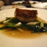 Restaurant OKADA - ［２回目］Plats：山口県萩から届いた甘鯛のポワレ シジミエキスのソース