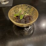 Bar 十鹿 - ビーフジャーキー。お酒との相性が良く、おつまみにぴったりでした。