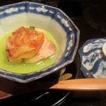 御料理 堀川 - サクラ鯛道明寺蒸し