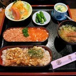 弁天 - ・「二段弁当(\1050)」