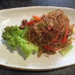 メイン料理のチャプチェ