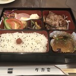 レストラン タカセ - 料理写真:ステーキ弁当