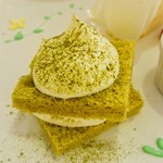 Mamei de cake - 抹茶のシフォンケーキ