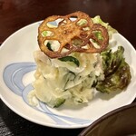 食堂 錦 - ポテサラ(+\300)