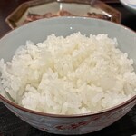 食堂 錦 - 錦定食(\850)　ご飯