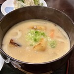 食堂 錦 - 錦定食(\850)　粕汁