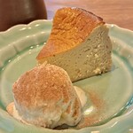 as time goes by - "nana"コラボ　ロイヤルミルクティーバスクチーズケーキ(\760)