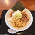 RA-MEN 与平治 渡 - 料理写真:限定麺 鰹油の冷やし油そば 特盛