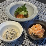 ふぅら・えん - おまかせディナー(\2,000)　前菜３品