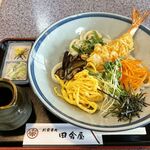 田舎屋 - 料理写真:海老ちらしうどん