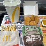 マクドナルド - 料理写真:タルタルデミ肉厚ビーフと、チキンマックナゲット5ピース❤️