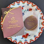 GODIVA - 料理写真:ダークチョコレート ラングドシャクッキー
