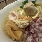 つけめん まぜそば むじゃき - 料理写真:冷製鯛そば（UP）