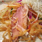 中国料理 堀内 - かチャイニーズ　ミニサラダ（中から鴨肉発見！）