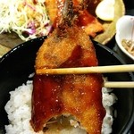 江戸っ子 - ｢本日の日替り定食｣いわしフライ750円。