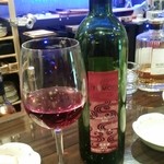 マスカットベリーA～グラスワインは500円マスターに好みを言えばいろんなワインを出して下さります。