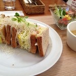 aere cafe - ホットサンド