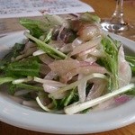 ワイン食堂 イナセヤ キッチン - 真イワシと水菜の梅マリネ