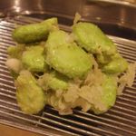 てんぷら 深町 - 空豆