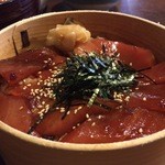 海老丸 - まぐろの手ごね寿司