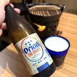 지도리토 오키나와 샤브샤브 개별룸 이자카야 쿠로나기 텐노우지 아베노 고치소우 빌점 - ・오리온 더 드래프트(병맥주) 690엔/세금 별도