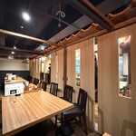 지도리토 오키나와 샤브샤브 개별룸 이자카야 쿠로나기 텐노우지 아베노 고치소우 빌점 - 내부 모습