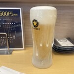 酒飯処さつき - 飲み放題1杯目