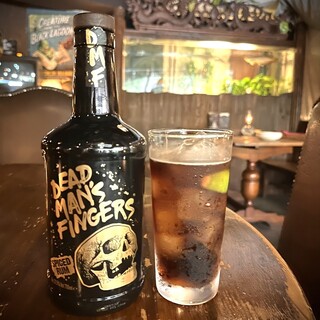8月限定飲み放題にデットマンズフィンガーズスパイスラムも追加