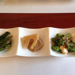 Sushi no Ishimatsu - ランチメニュー 季節の小鉢