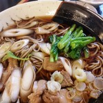 山麓亭雁坂峠茶屋 - 肉そば