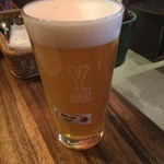 ワイマーケットブルーイングキッチン - 生ビールです。