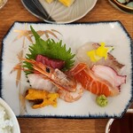 ちいさな食堂はたや - お刺身定食