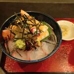 一粒屋 - 海鮮丼 (税込)1,380円 -全体- (2026.07.31)