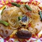 キッチンオリジン - 料理写真:椎茸と蓮根の肉詰め。
